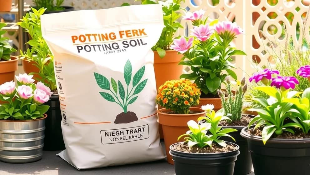 Planteringsjord 5 för 100 växter och blommor