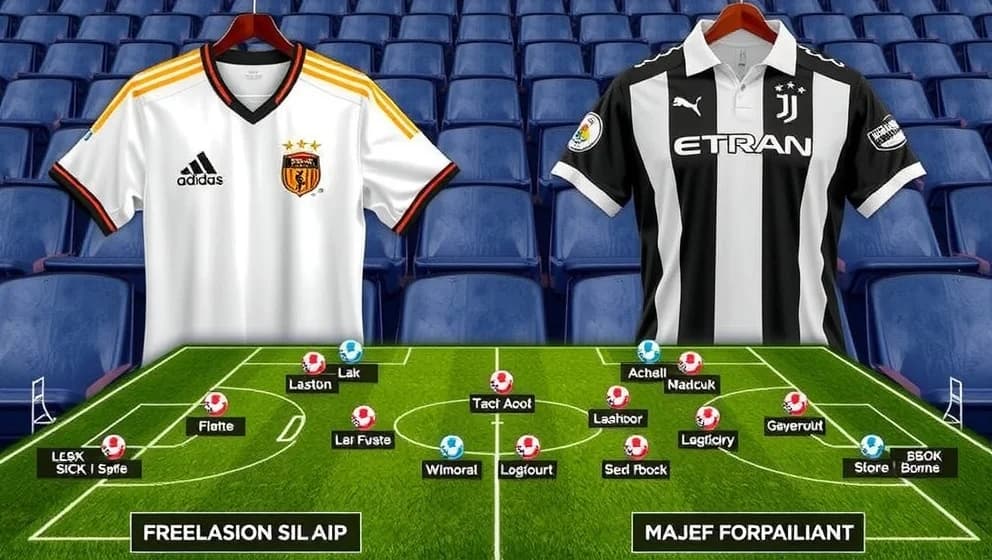 Real Madrid mot Juventus laguppställning